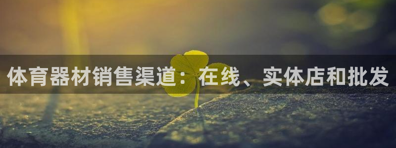 欧陆平台注册步骤微博：体育器材销售渠道：在线、实体店